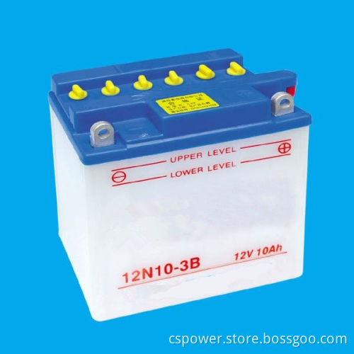14ah Dry Charged Motorcycle Starting Battery (12N14-3A)